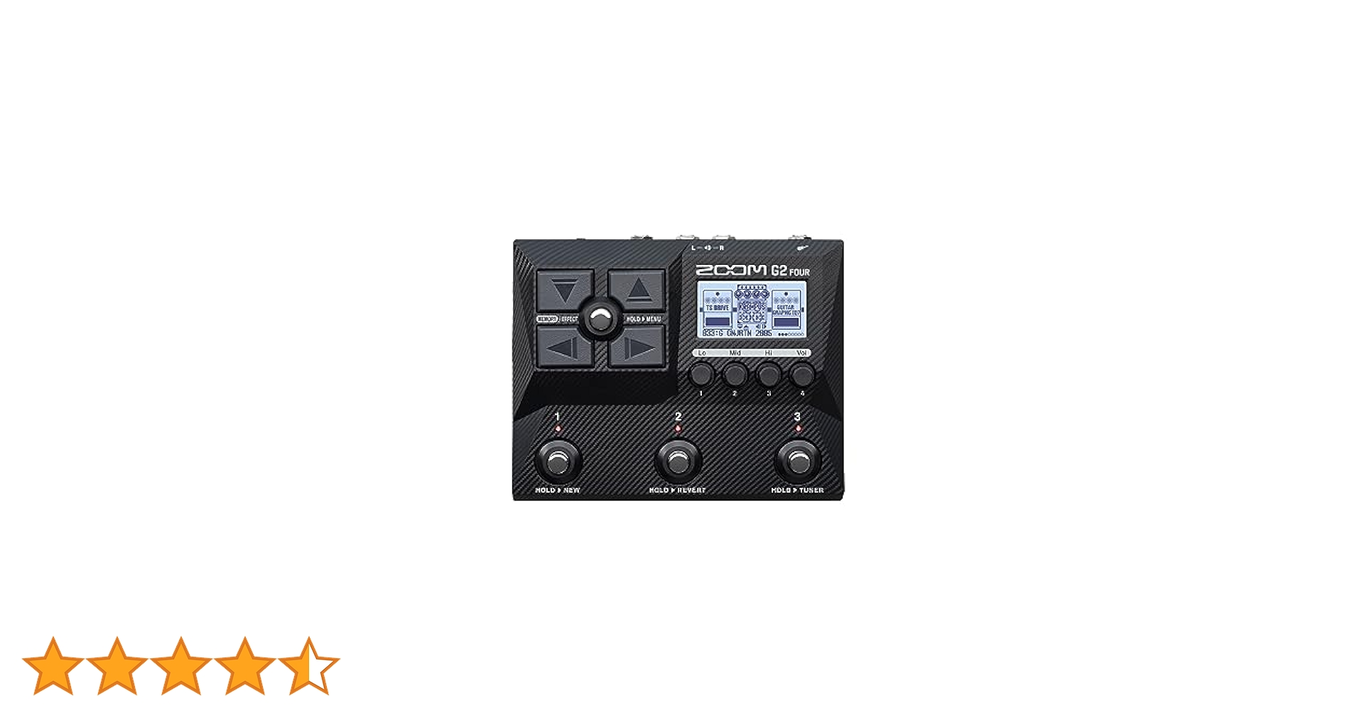 ZOOM ( ズーム ) G2 FOUR G2FOUR & G2X FOUR Effects & Amp Emulator | ZOOM